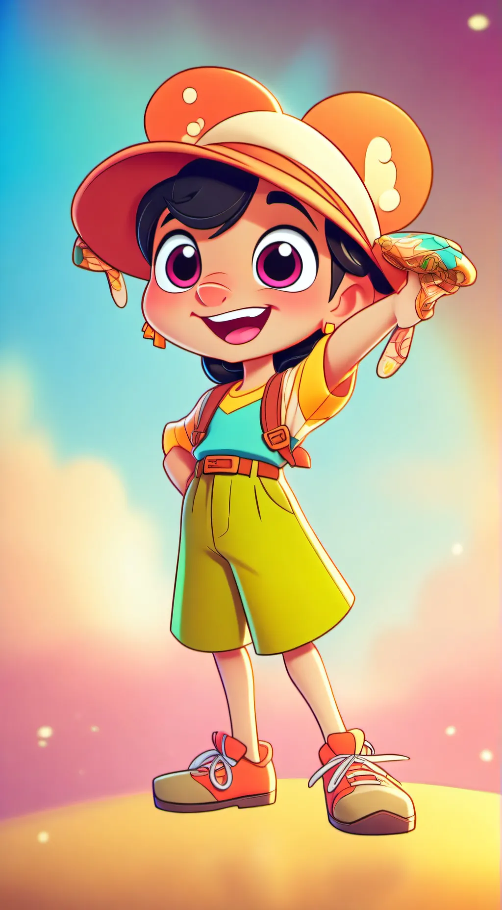 ai character: human eater background