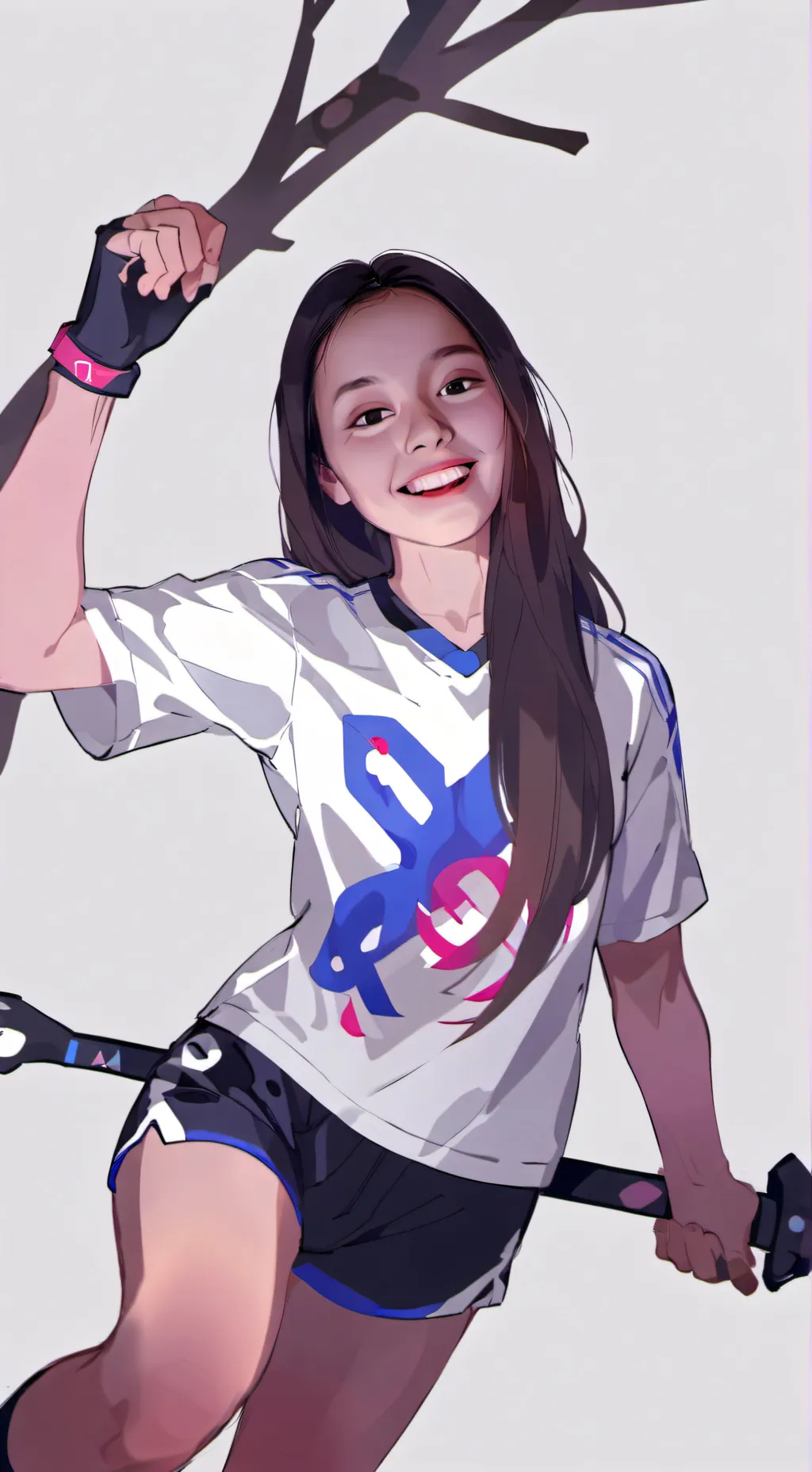 ai character: Katie  background