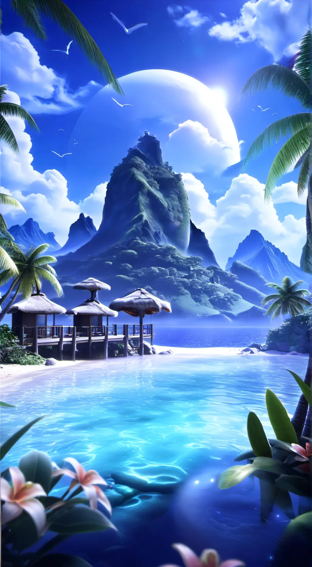 ai character: tahiti background