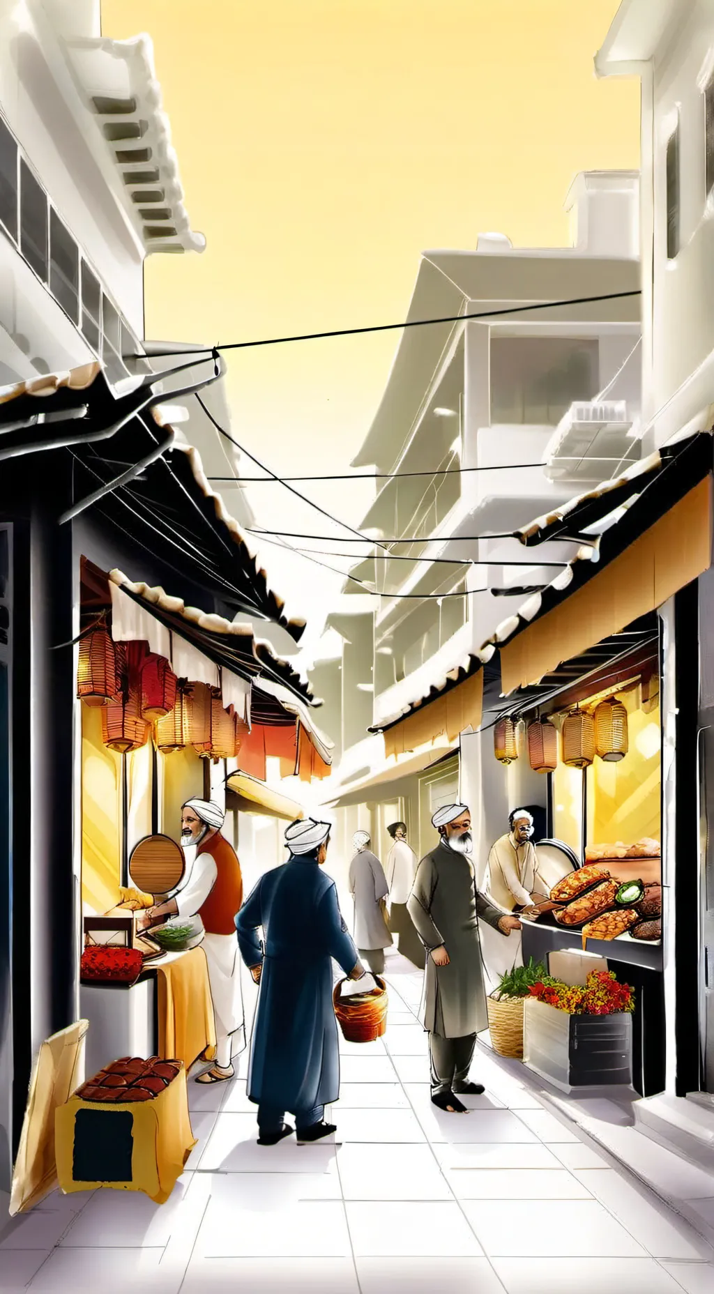 ai character: Flowerpop background