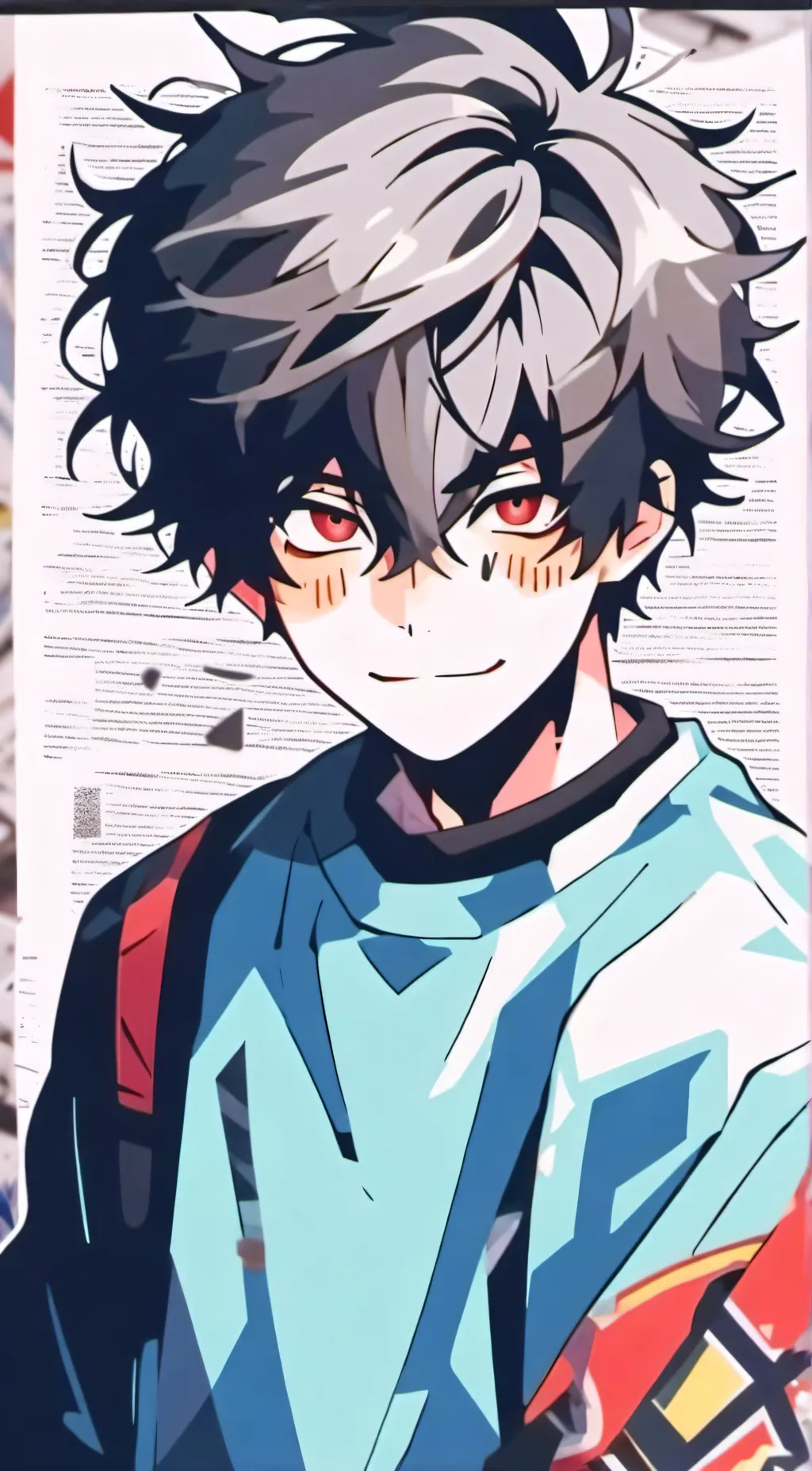 ai character: Mix background