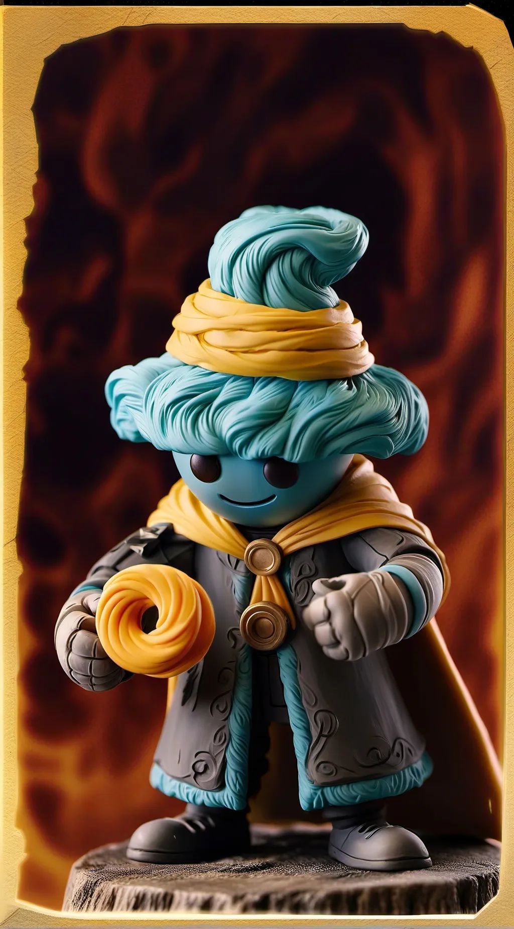 ai character: Doey the doughman background