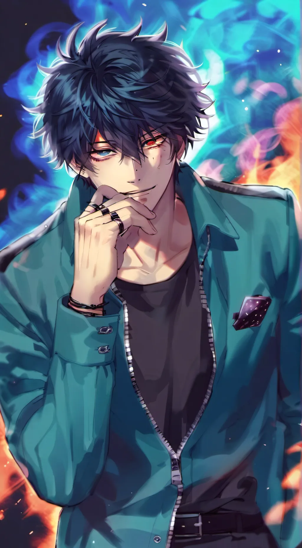 ai character: dabi background
