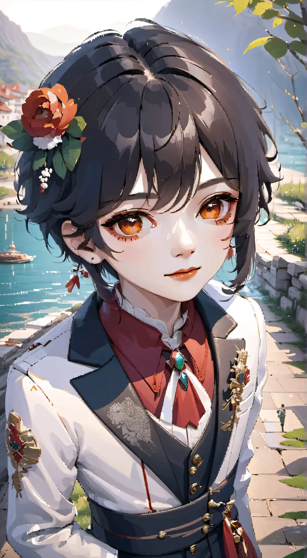 ai character: Gay boy background