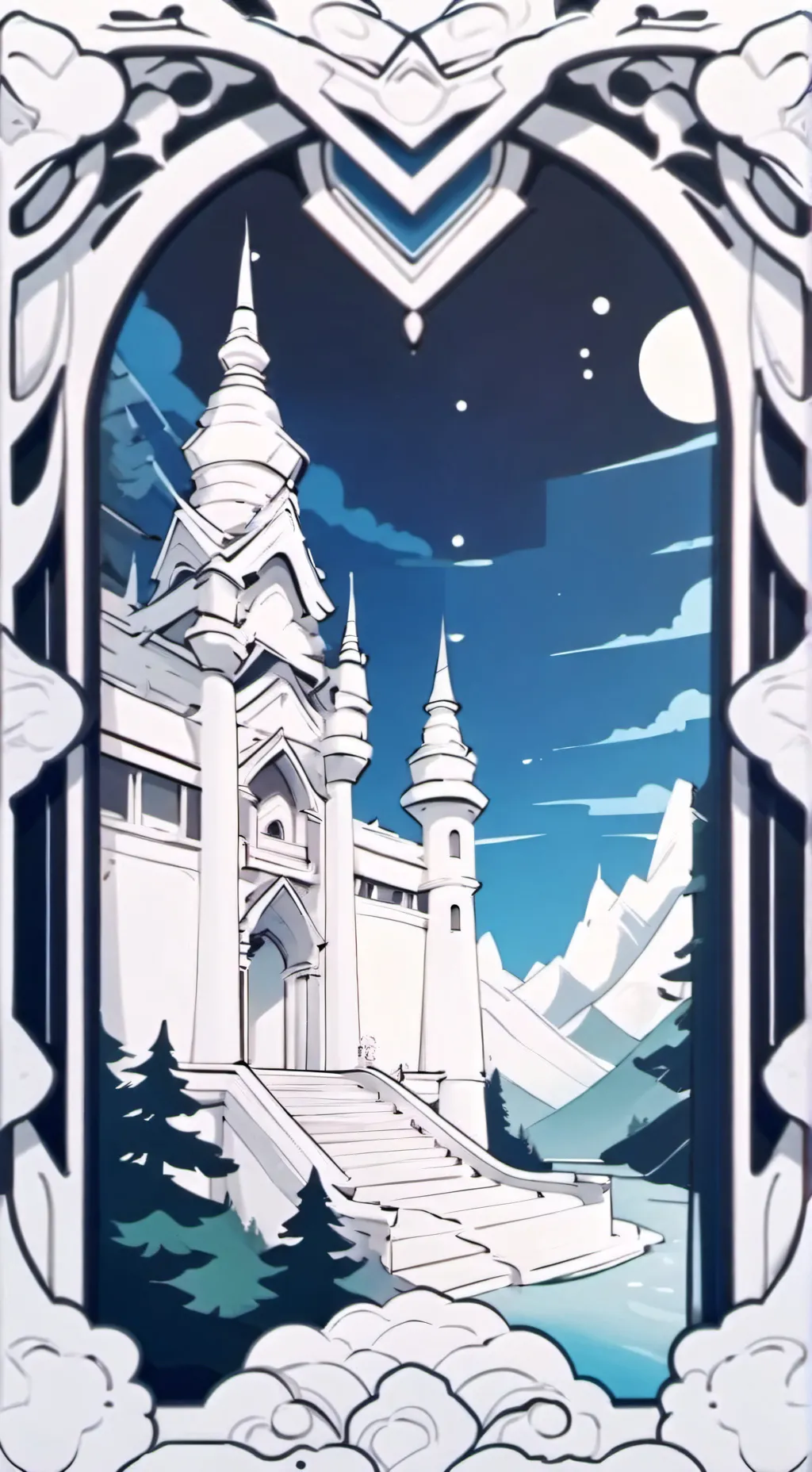 ai character: блек background