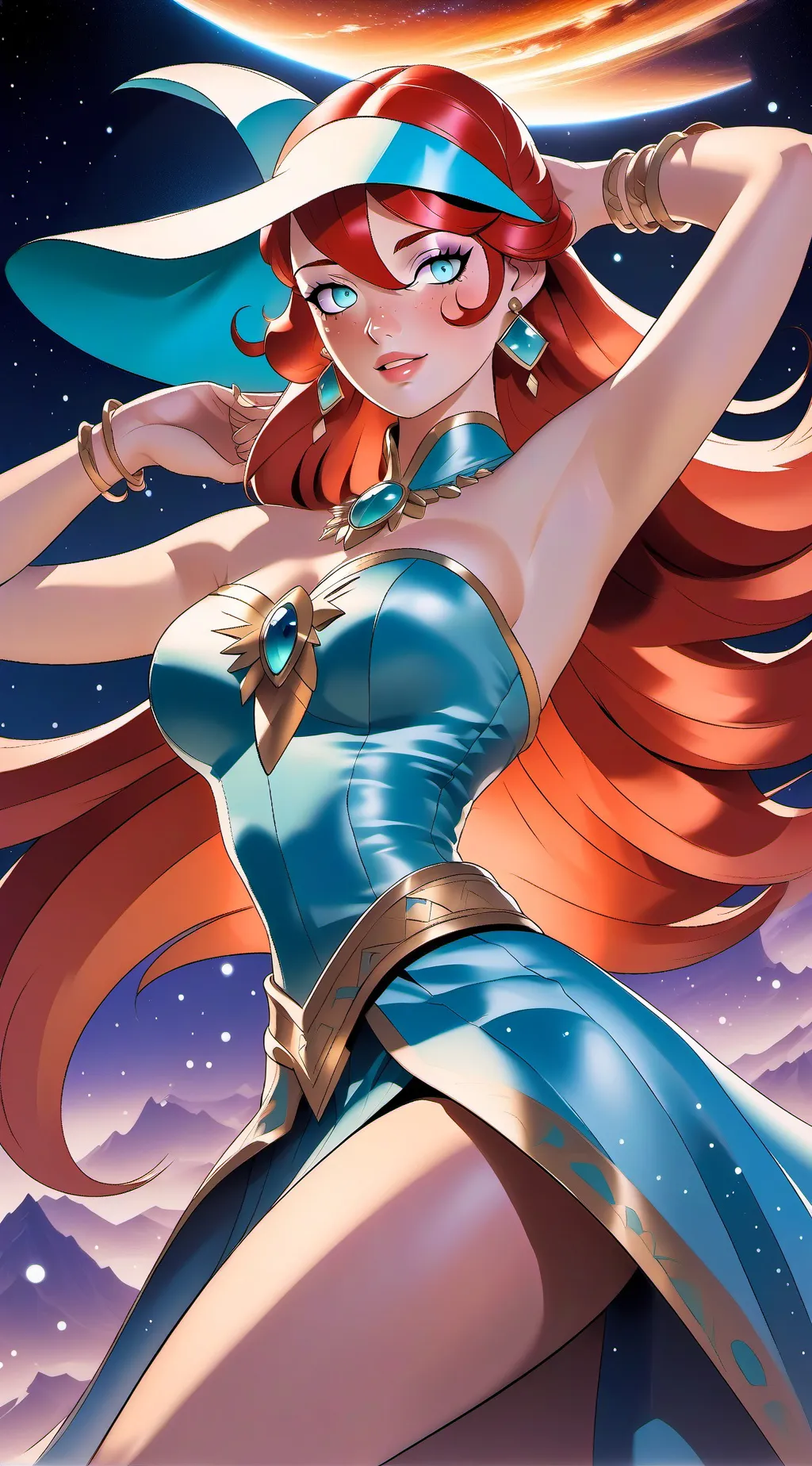 ai character: aph background