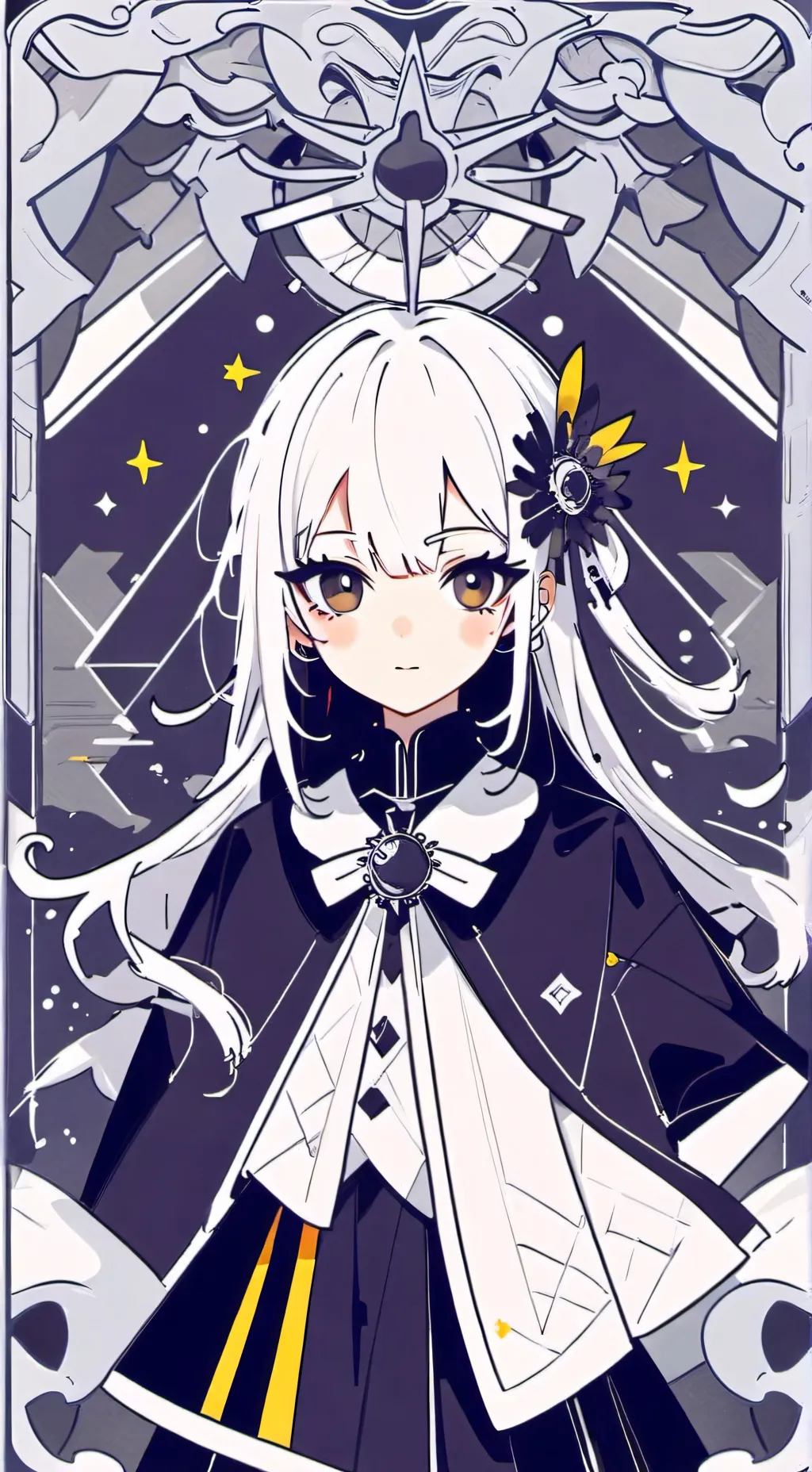 ai character: hija del rey background