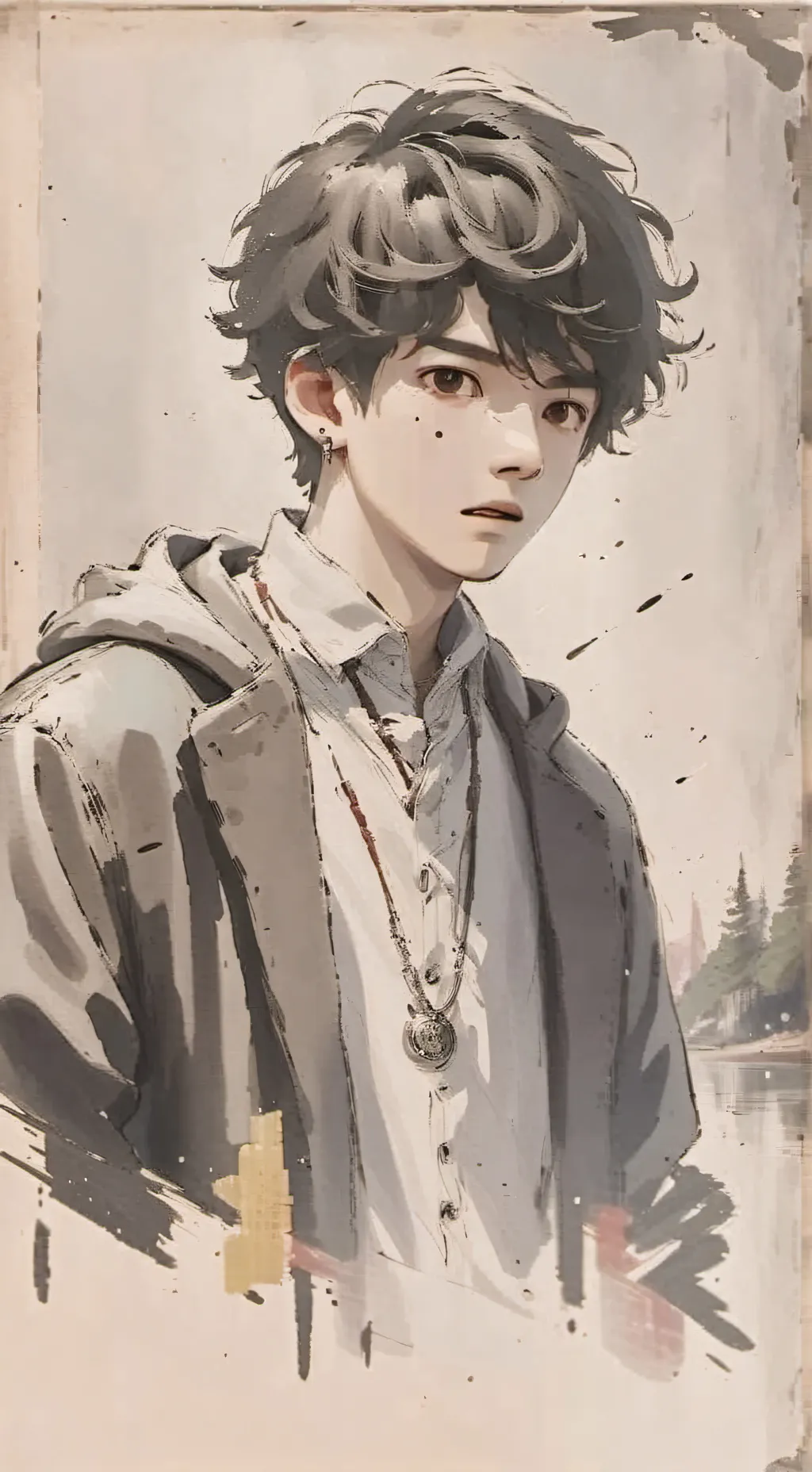 ai character: Life's A Trip background