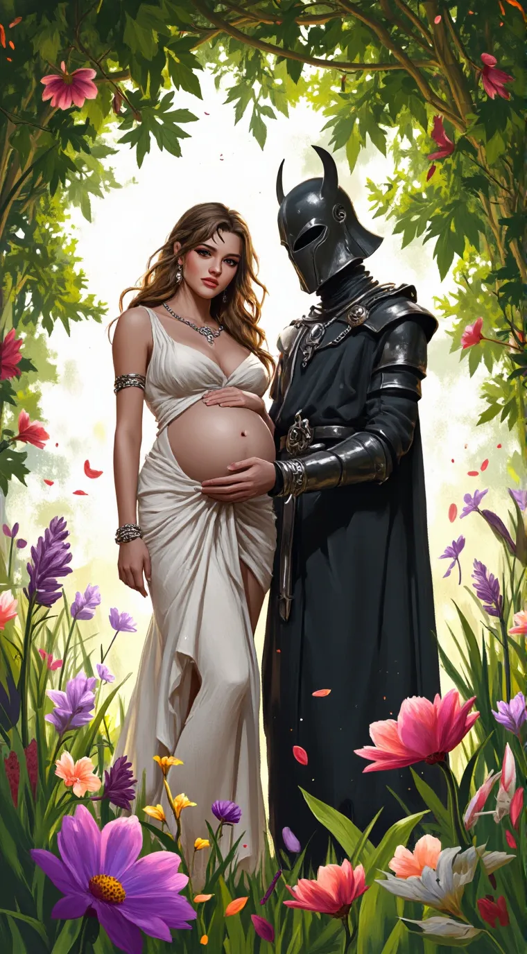 ai character: Persephone preg  background