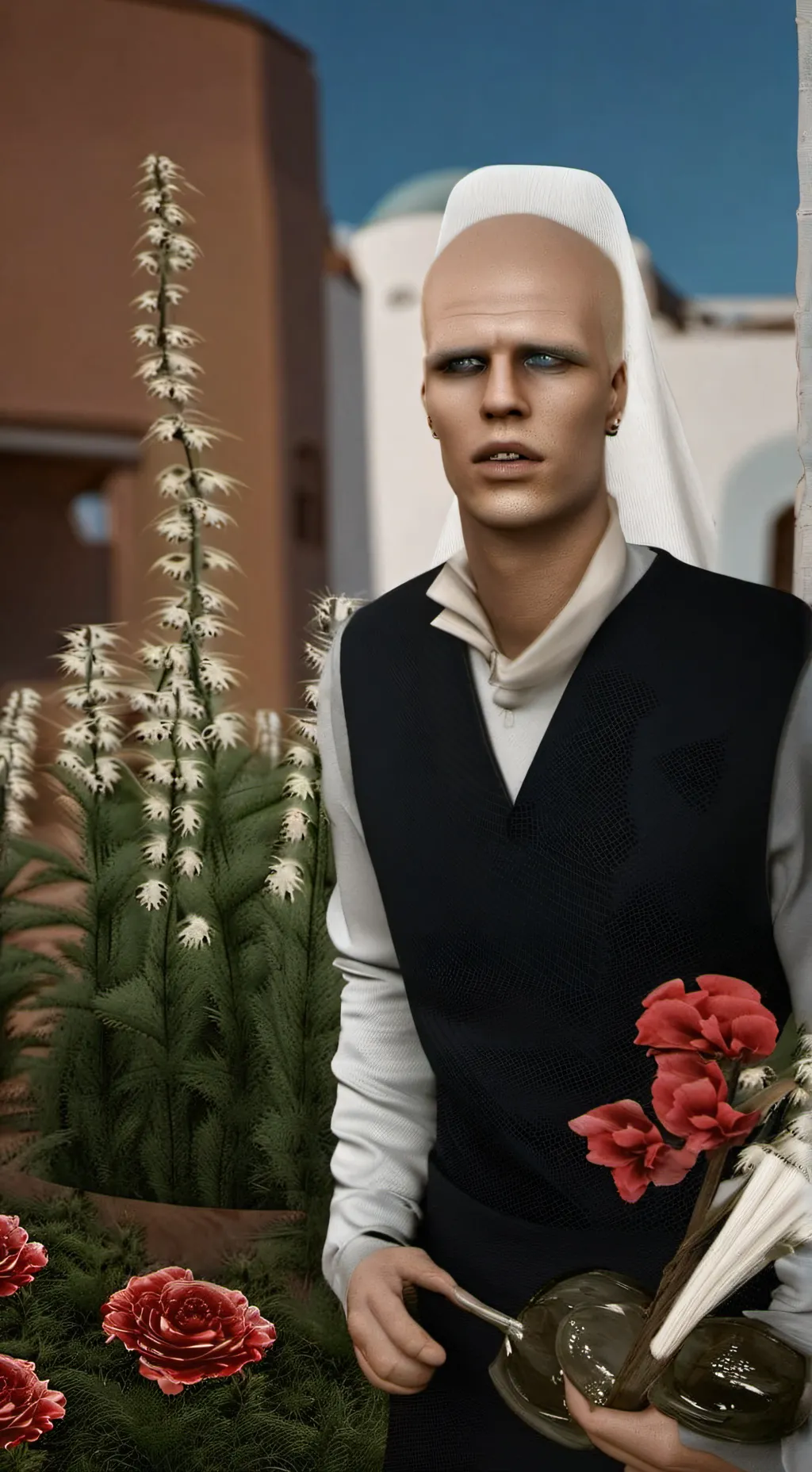 ai character: Biggly gob gob background