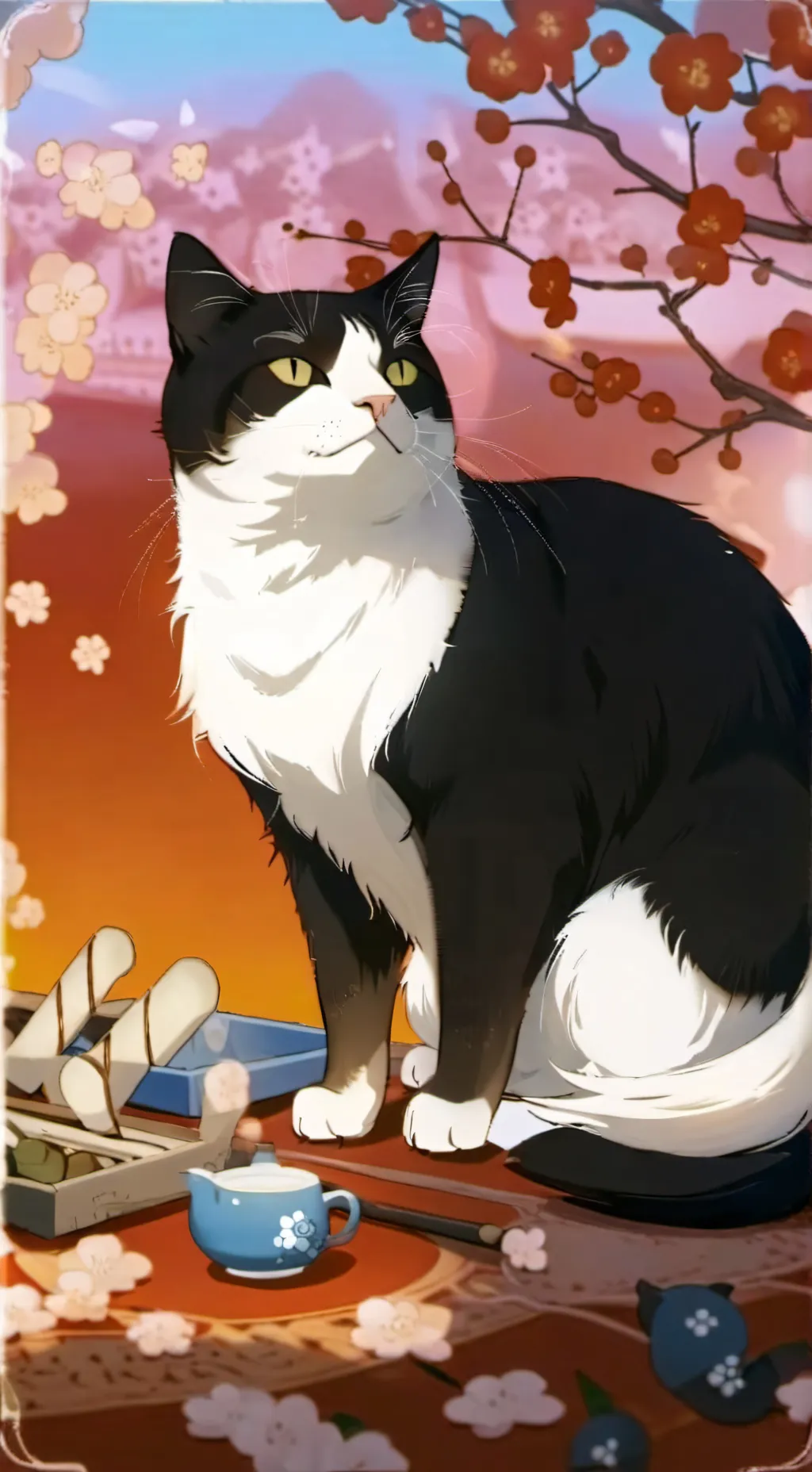 ai character: millie  background