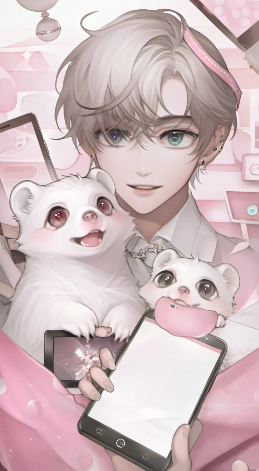 ai character: BitBit background