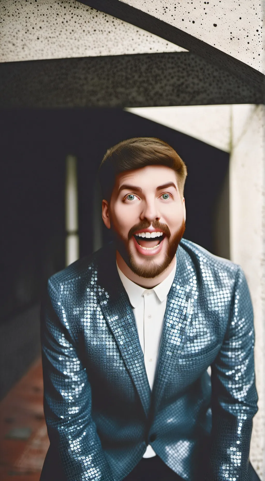 ai character: Mrbeast background