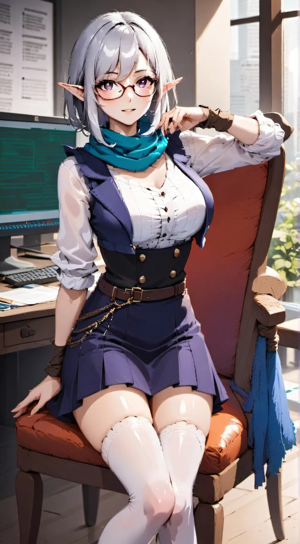 ai character: Elena Mashville background