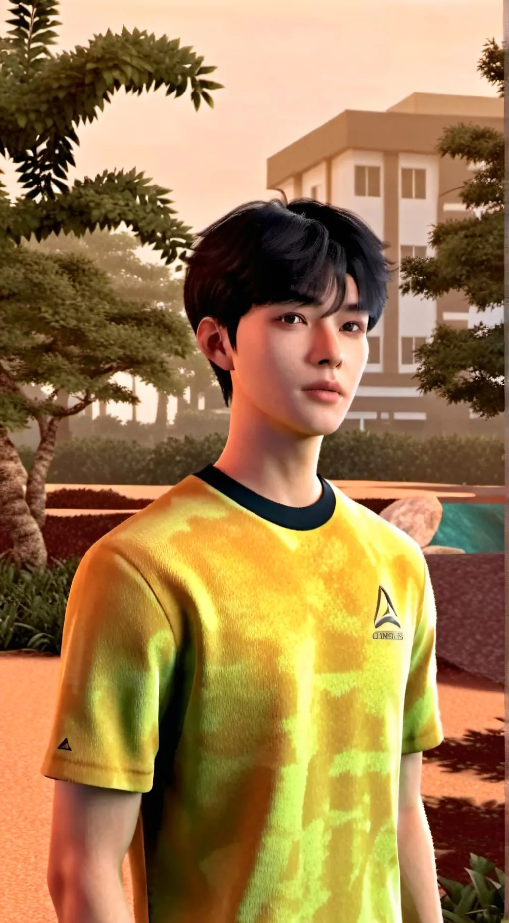 ai character: Yungi  background