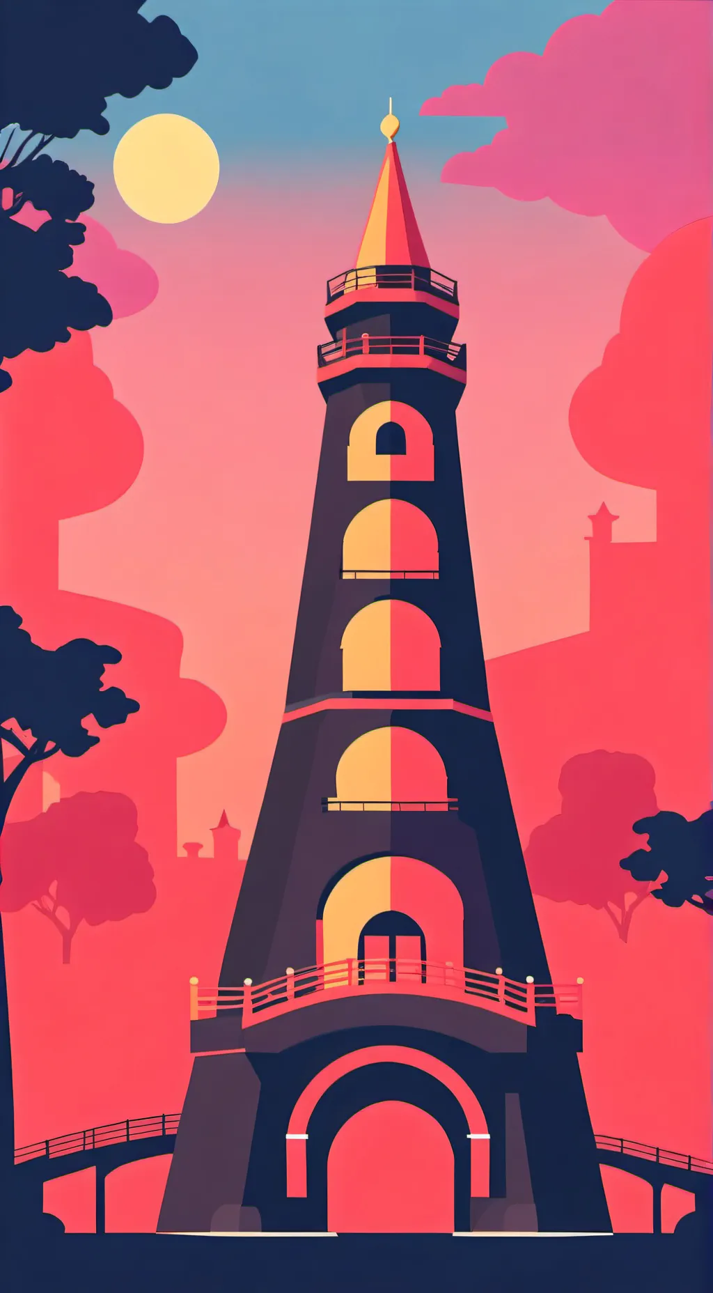 ai character: Fantasy Island  background