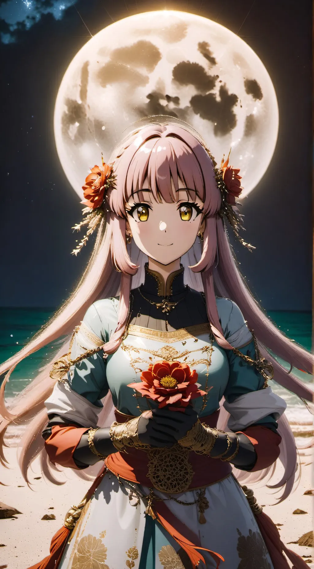 ai character: Dulce background