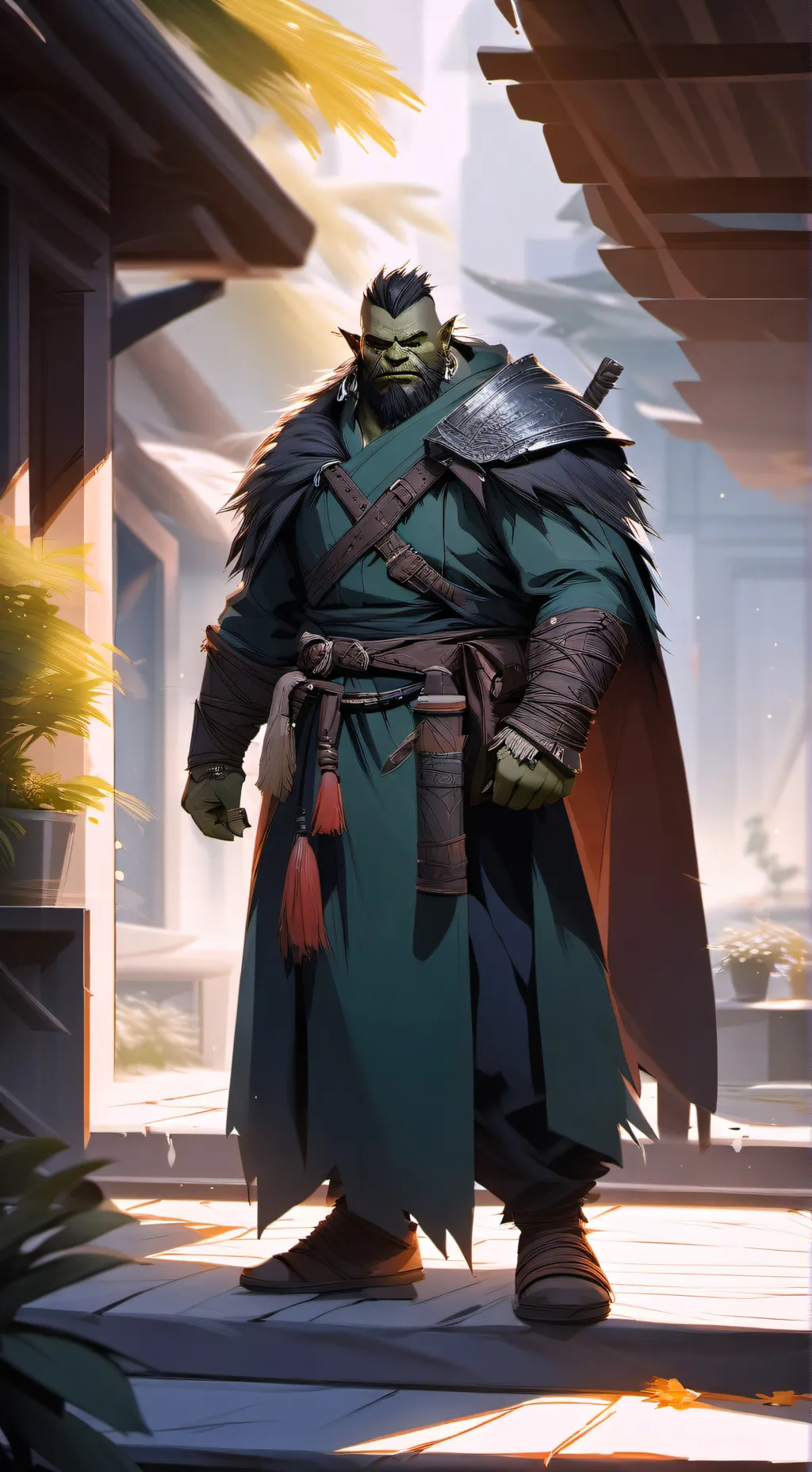 ai character: Glazgel Koggin background