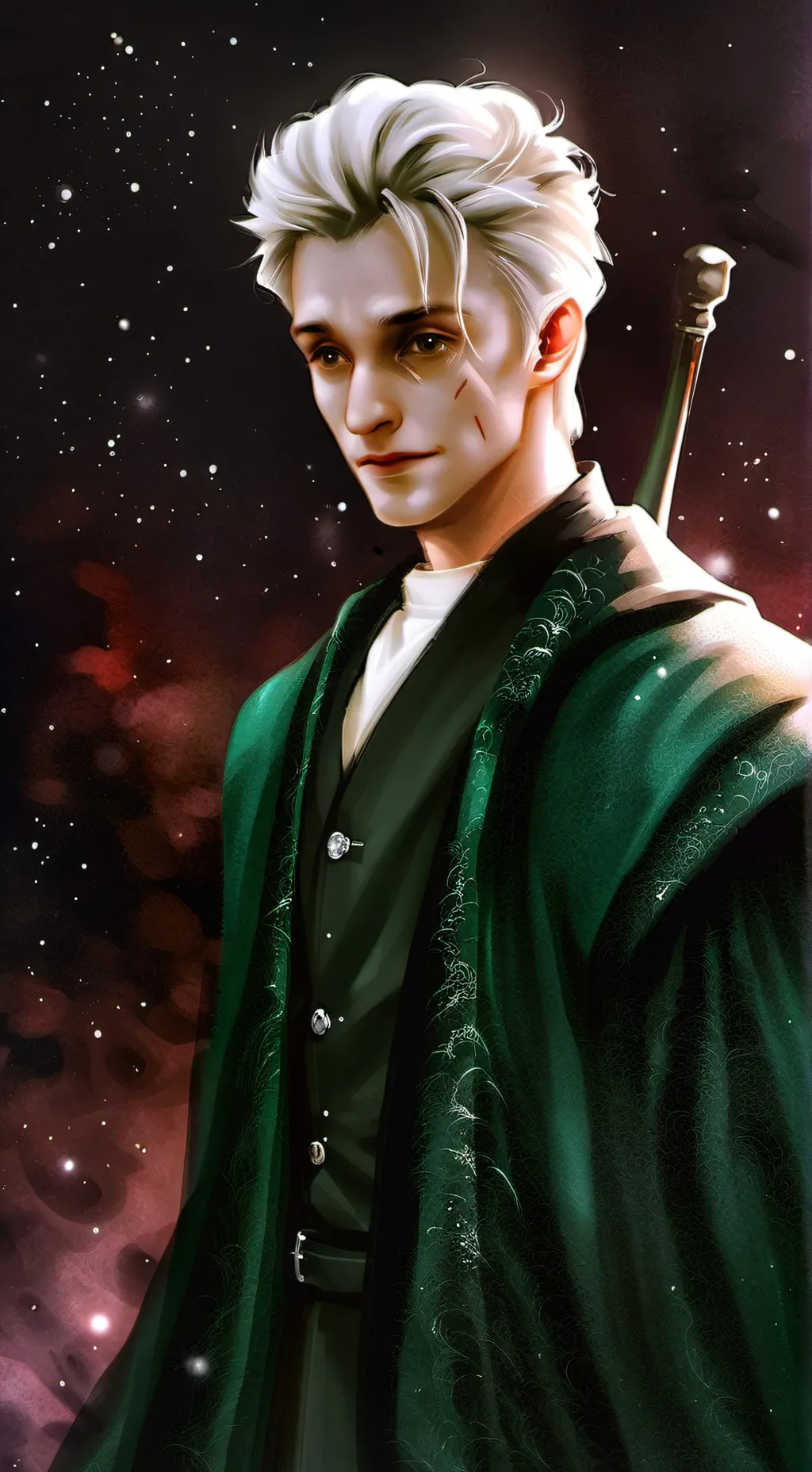 ai character: pregnant  background