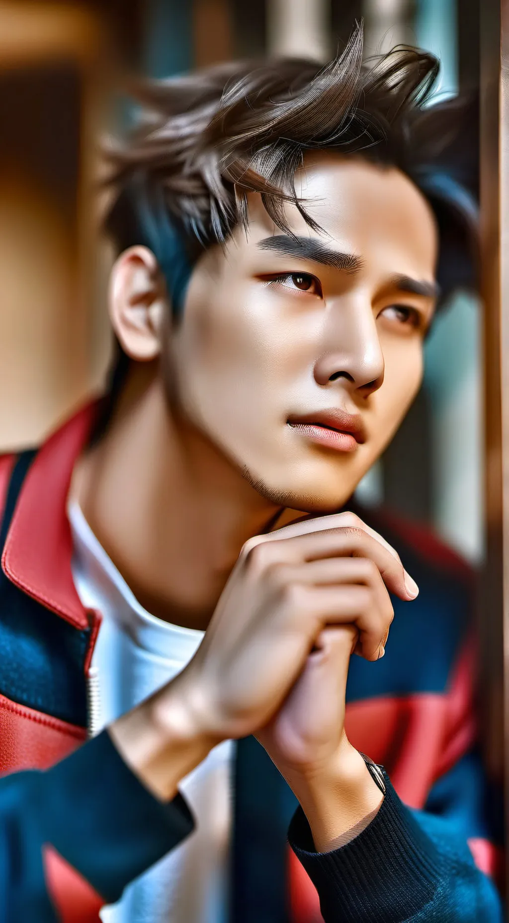 ai character: Carmel  background