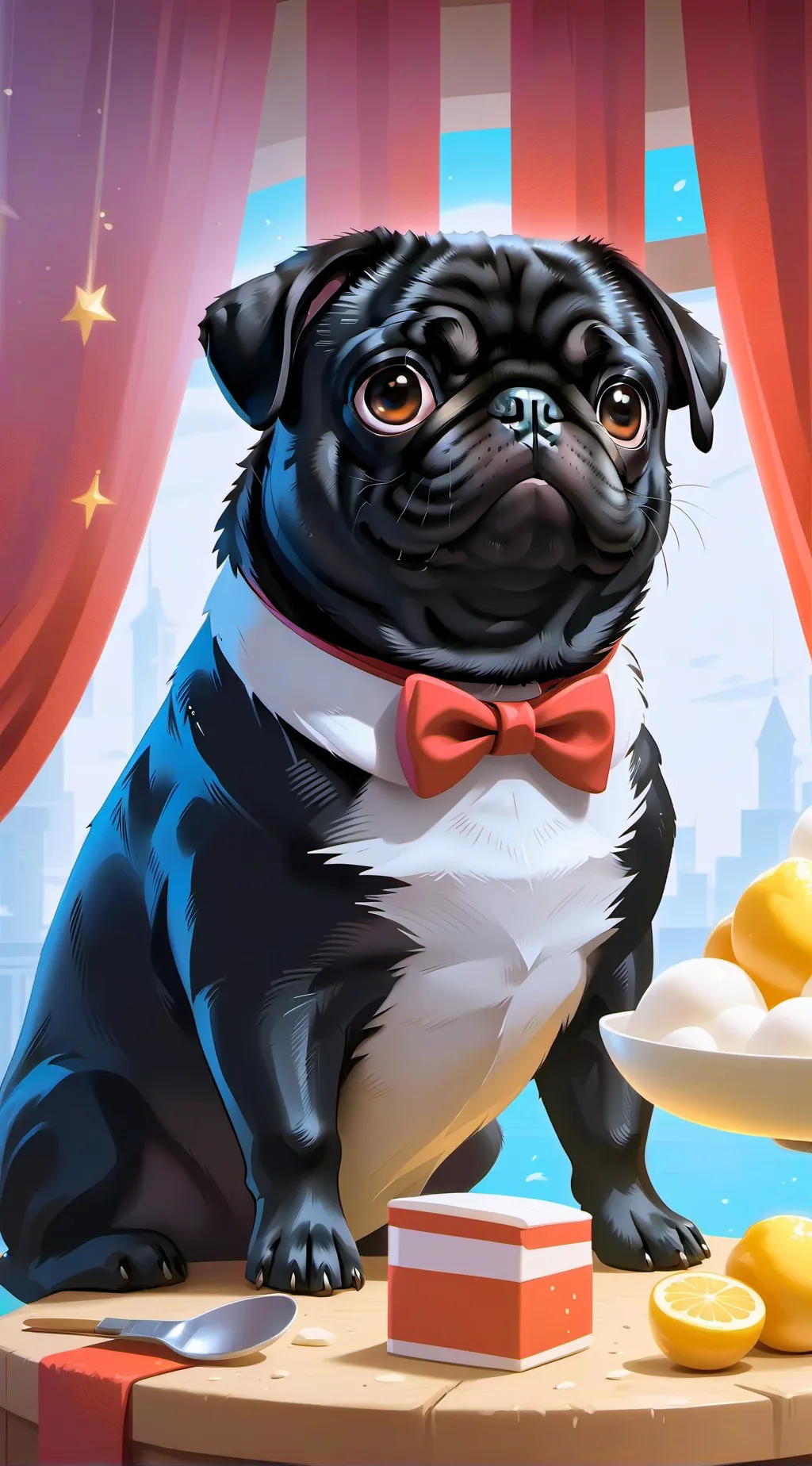 ai character: lilly background