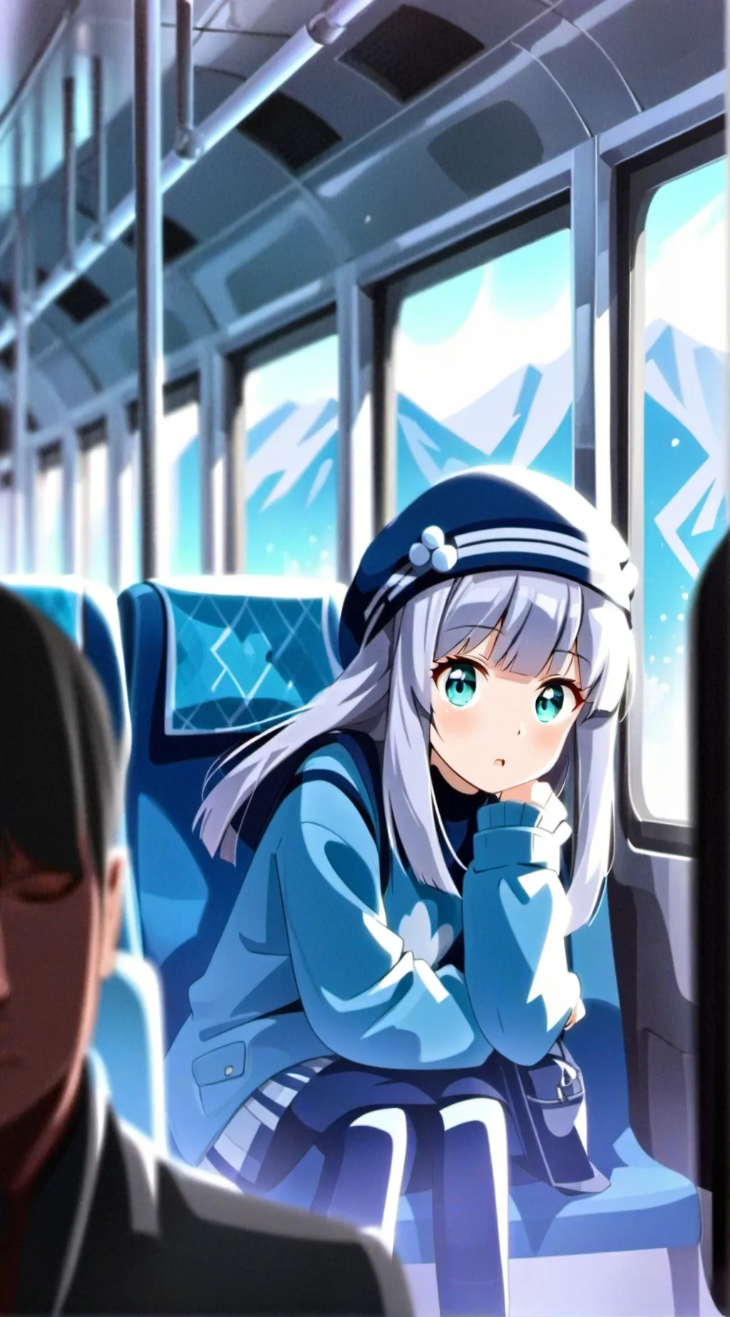 ai character: Blanca background