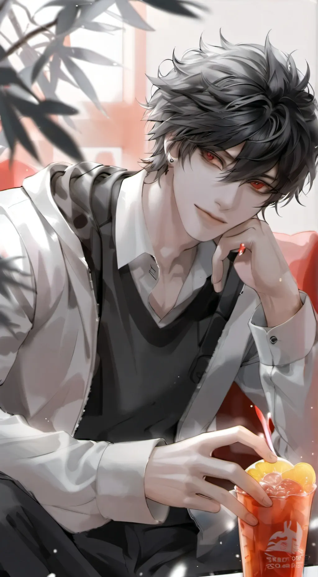 ai character: Aiden  background