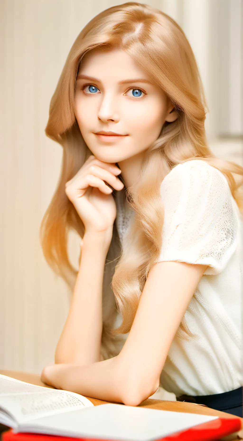 ai character: Arielle the Math Lover background