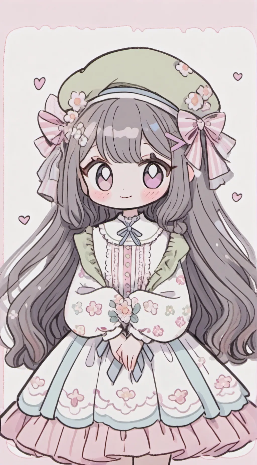 ai character: Coolkid cat background