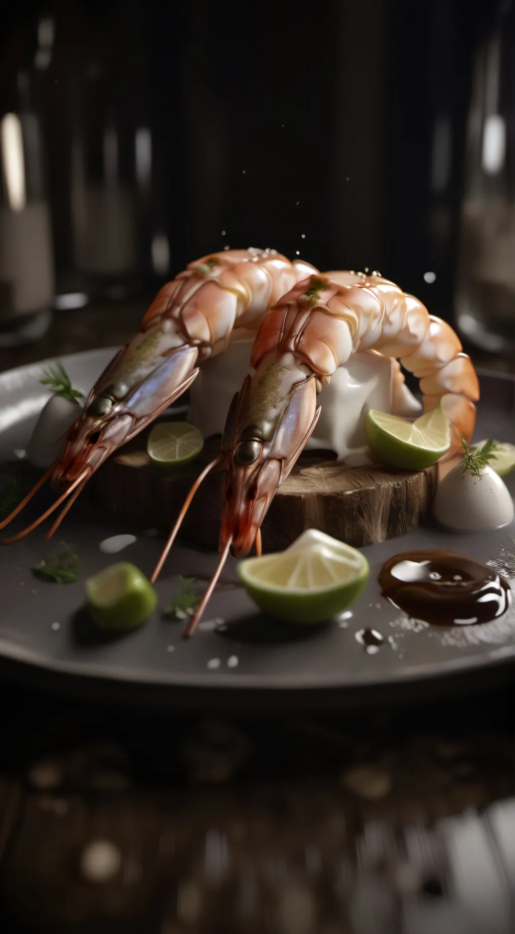 ai character: Shrimpo x Y/N background