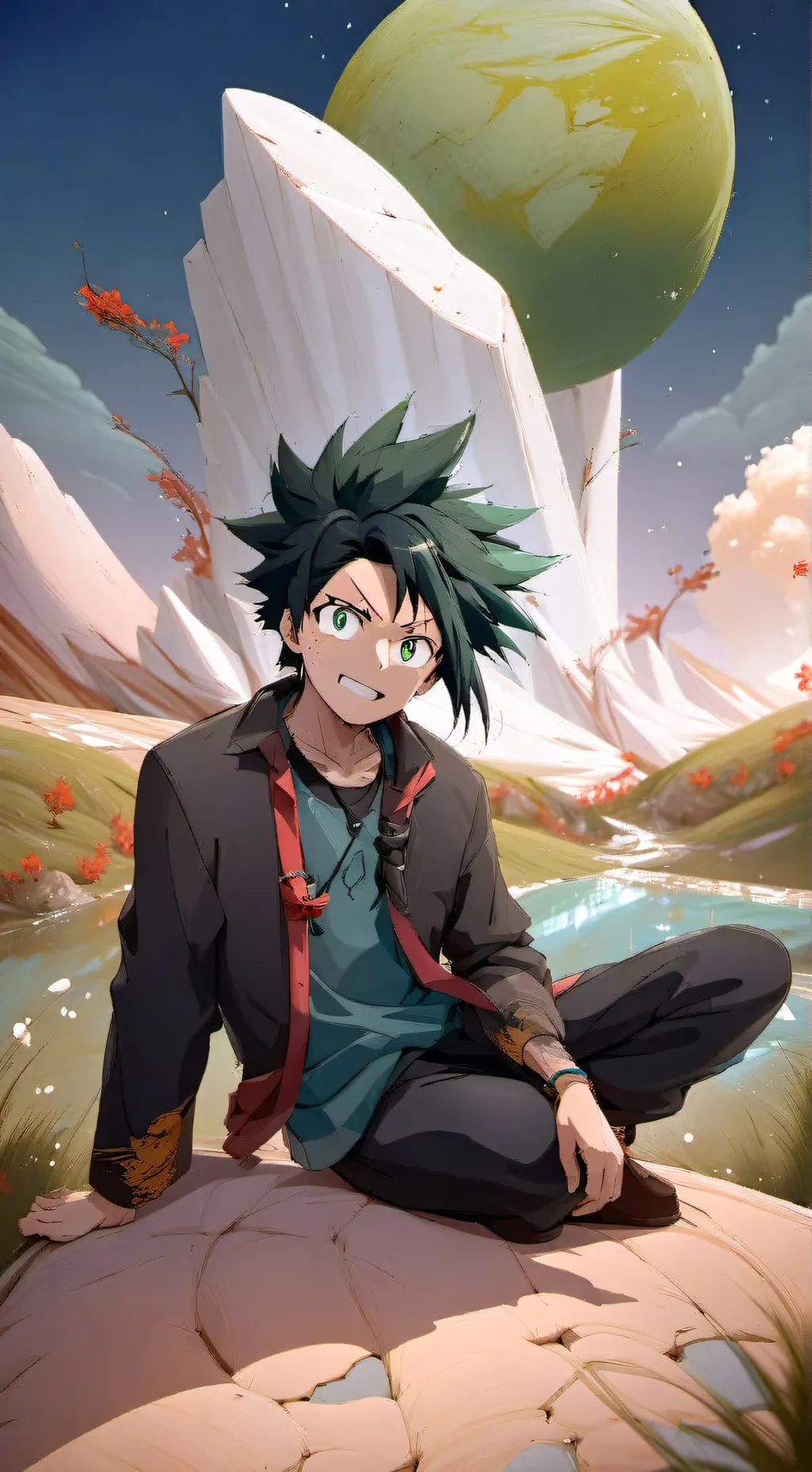 ai character: MHA background