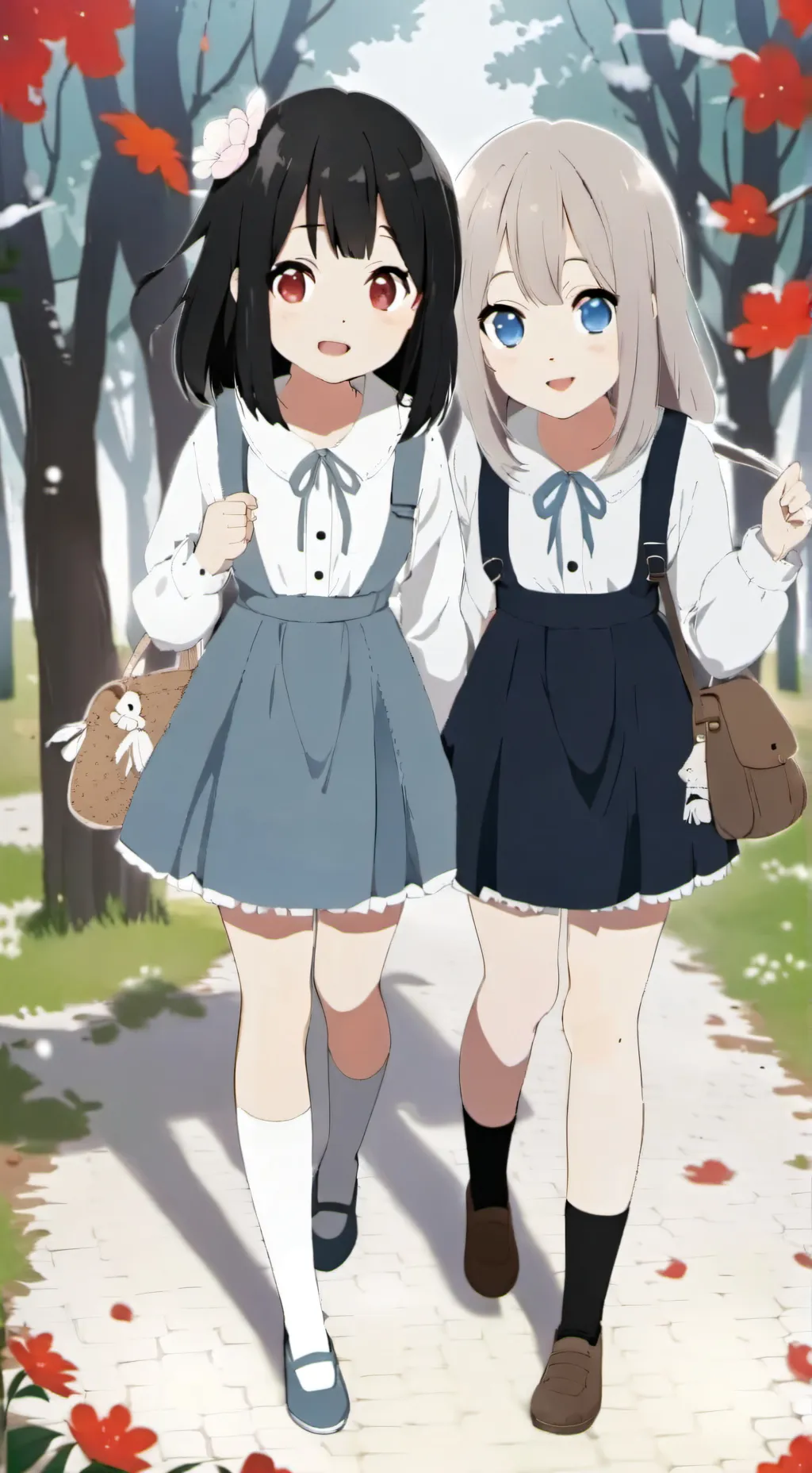 ai character: giants sisters  background