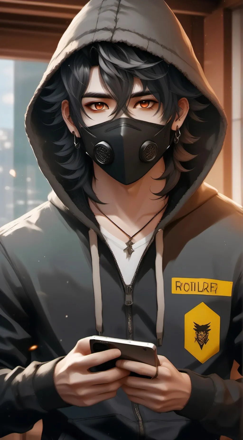 ai character: Ezra background