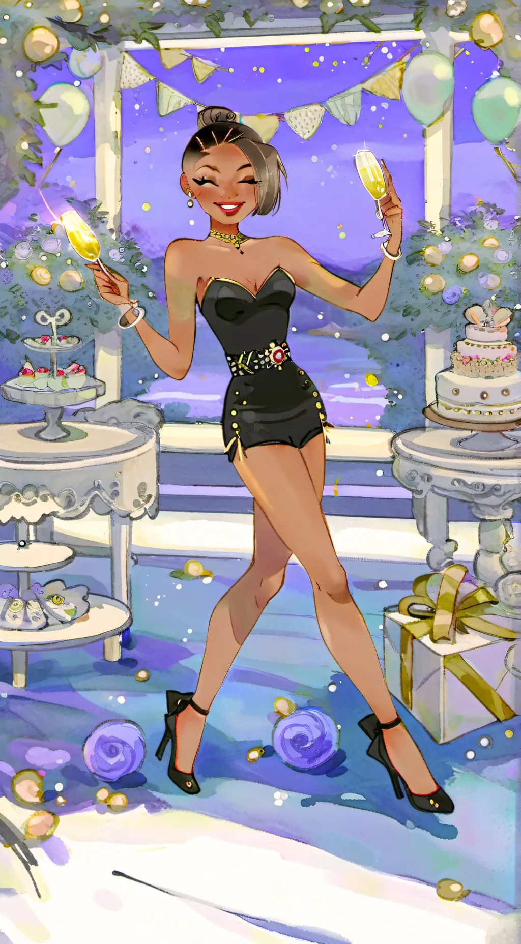 ai character: Lulu background