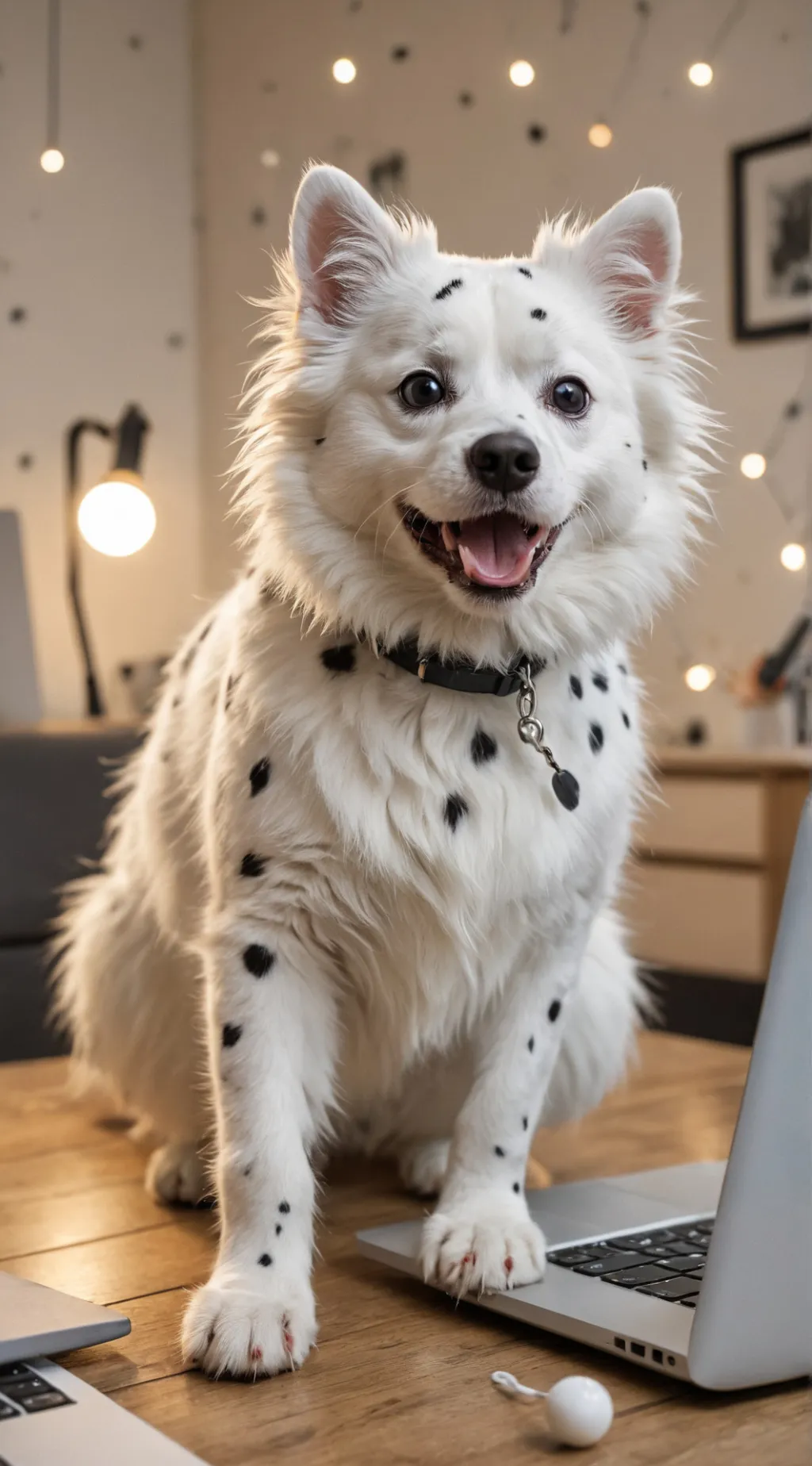 ai character: Dotty background