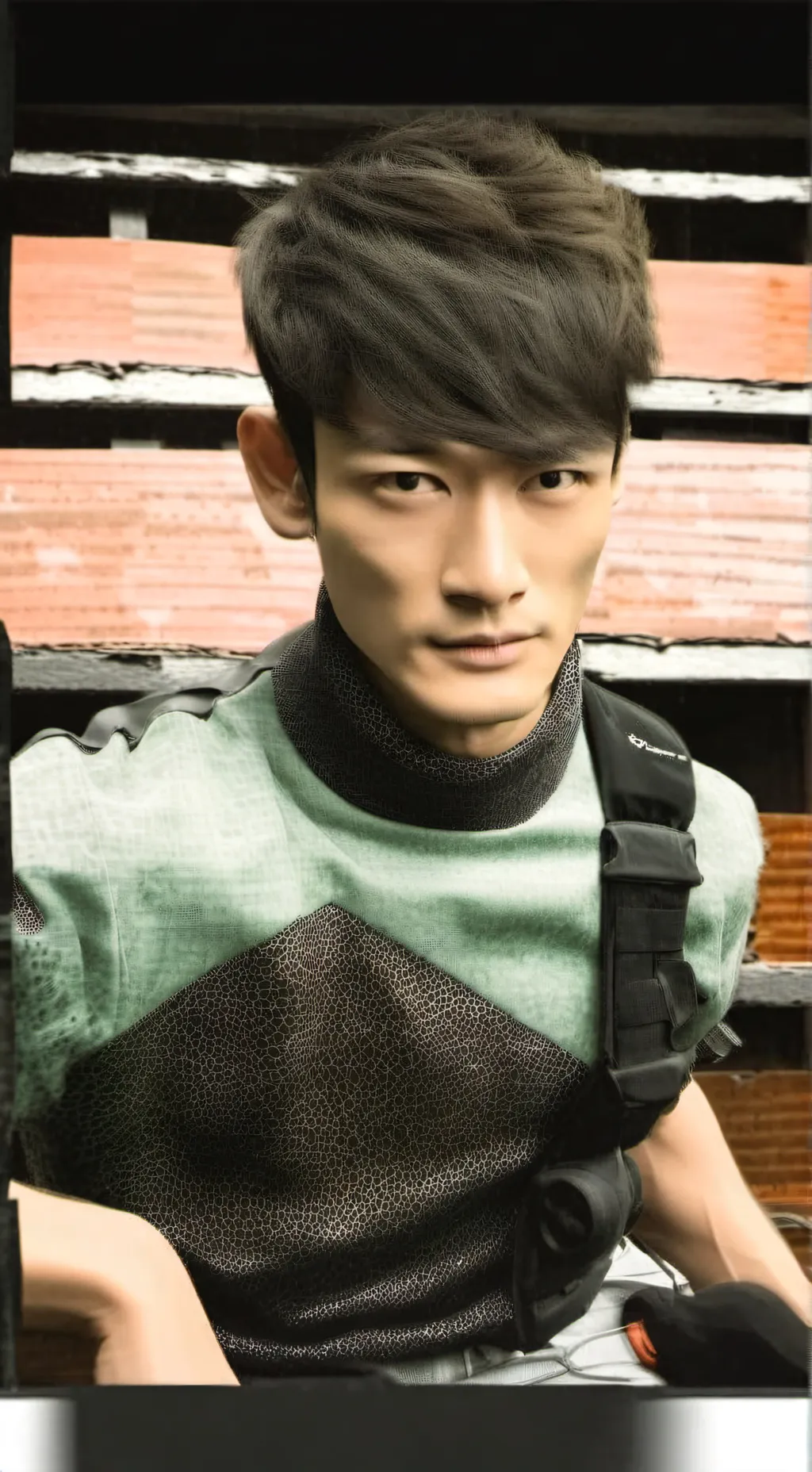 ai character: Box Headed Girl background