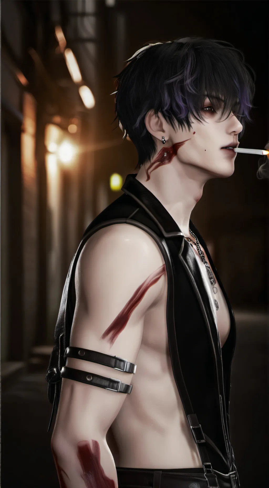 ai character: Enzo background