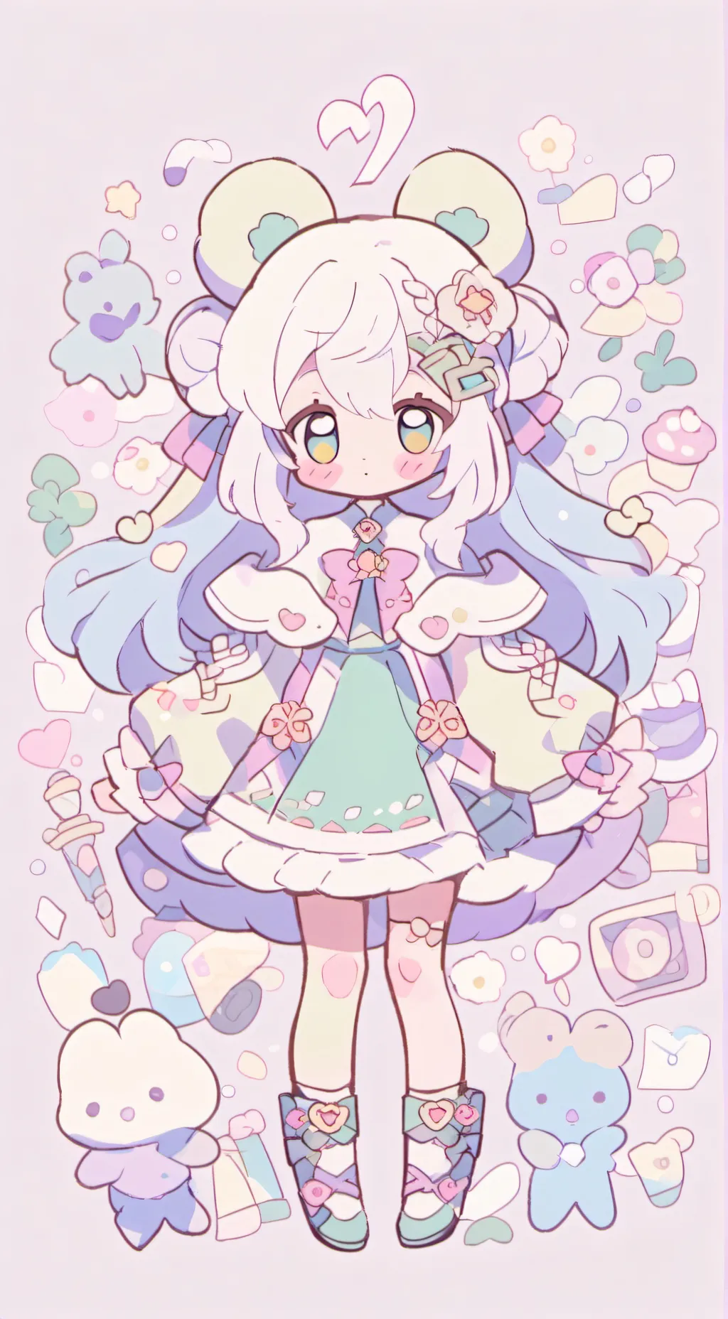 ai character: Mimi background