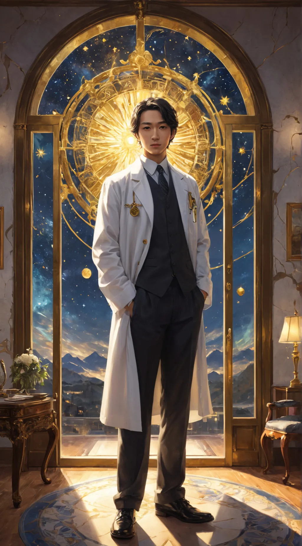 ai character: Lucien background