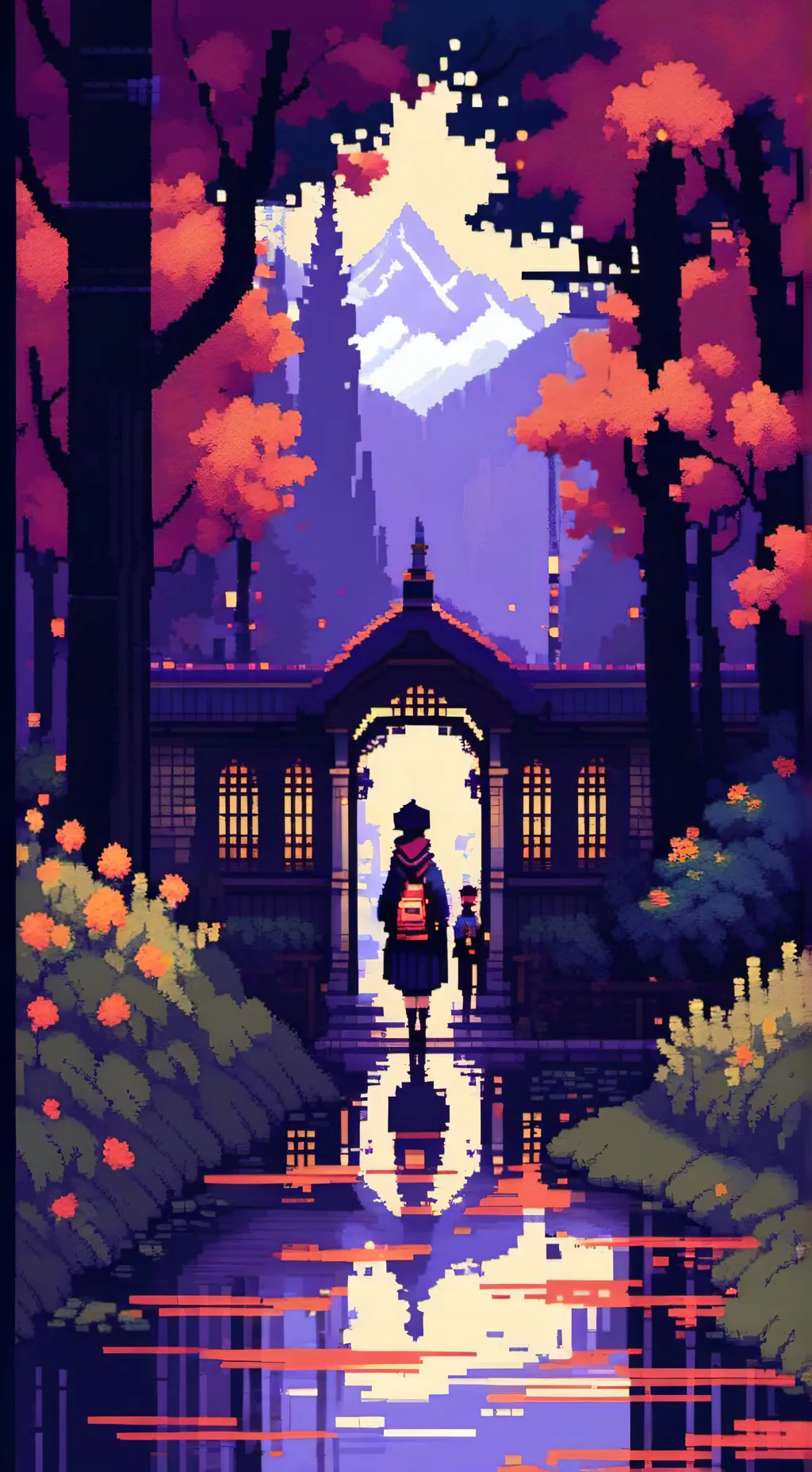 ai character: Летний лагерь background