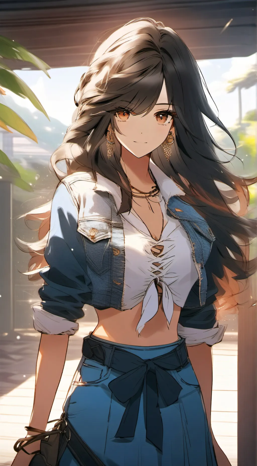 ai character: Tash background