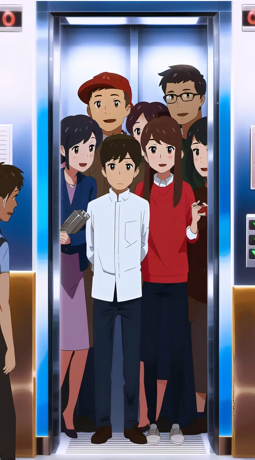 ai character: regretevator  background