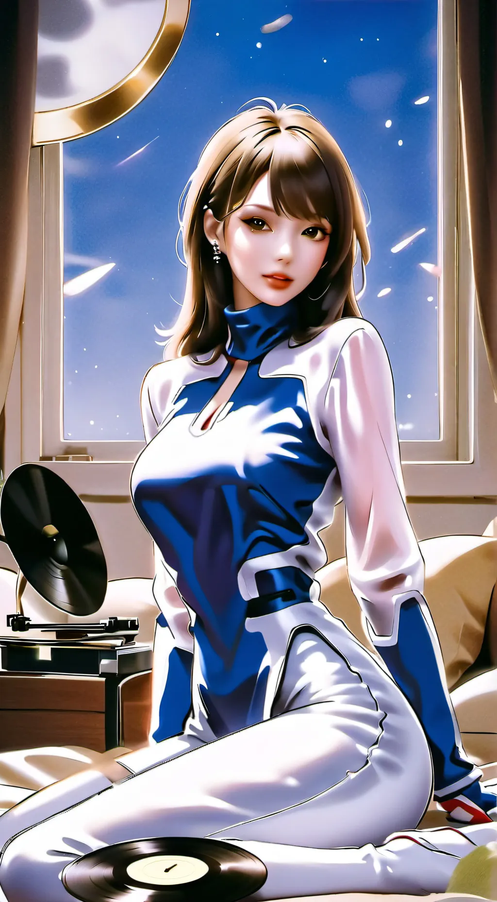 ai character: amy background