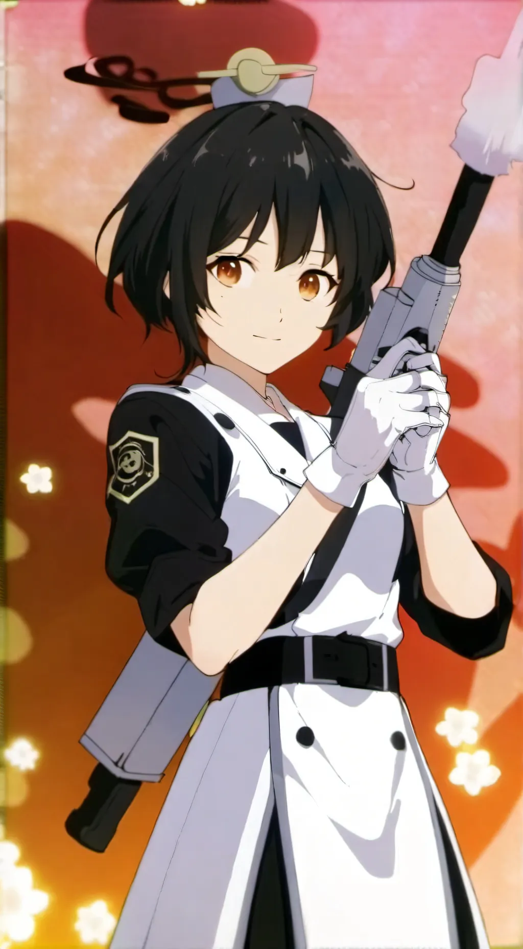 ai character: Md background