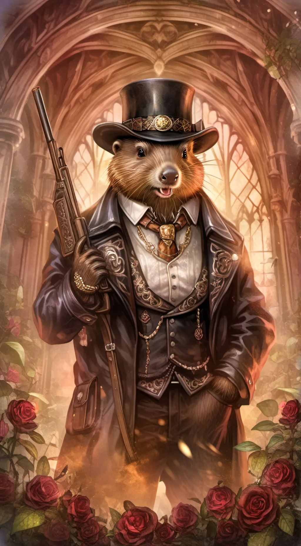 ai character: brainrot  background