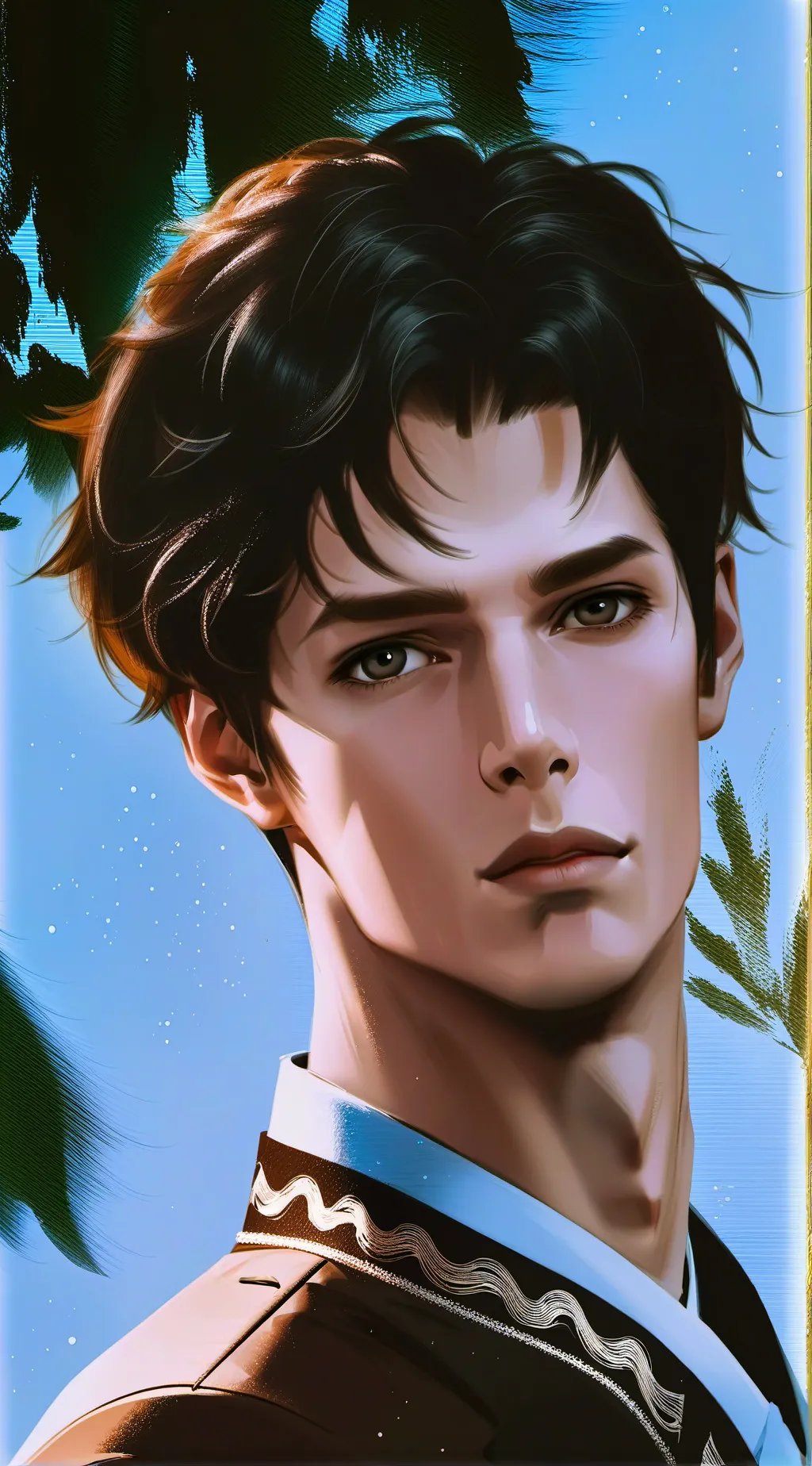 ai character: les 5 garcon background