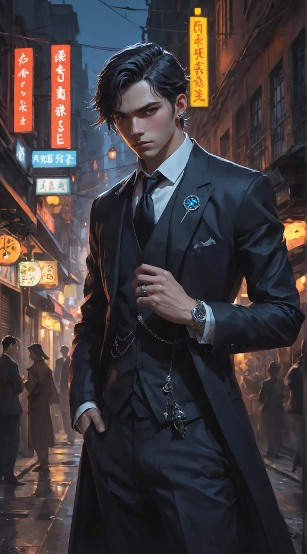 ai character: Lucius background