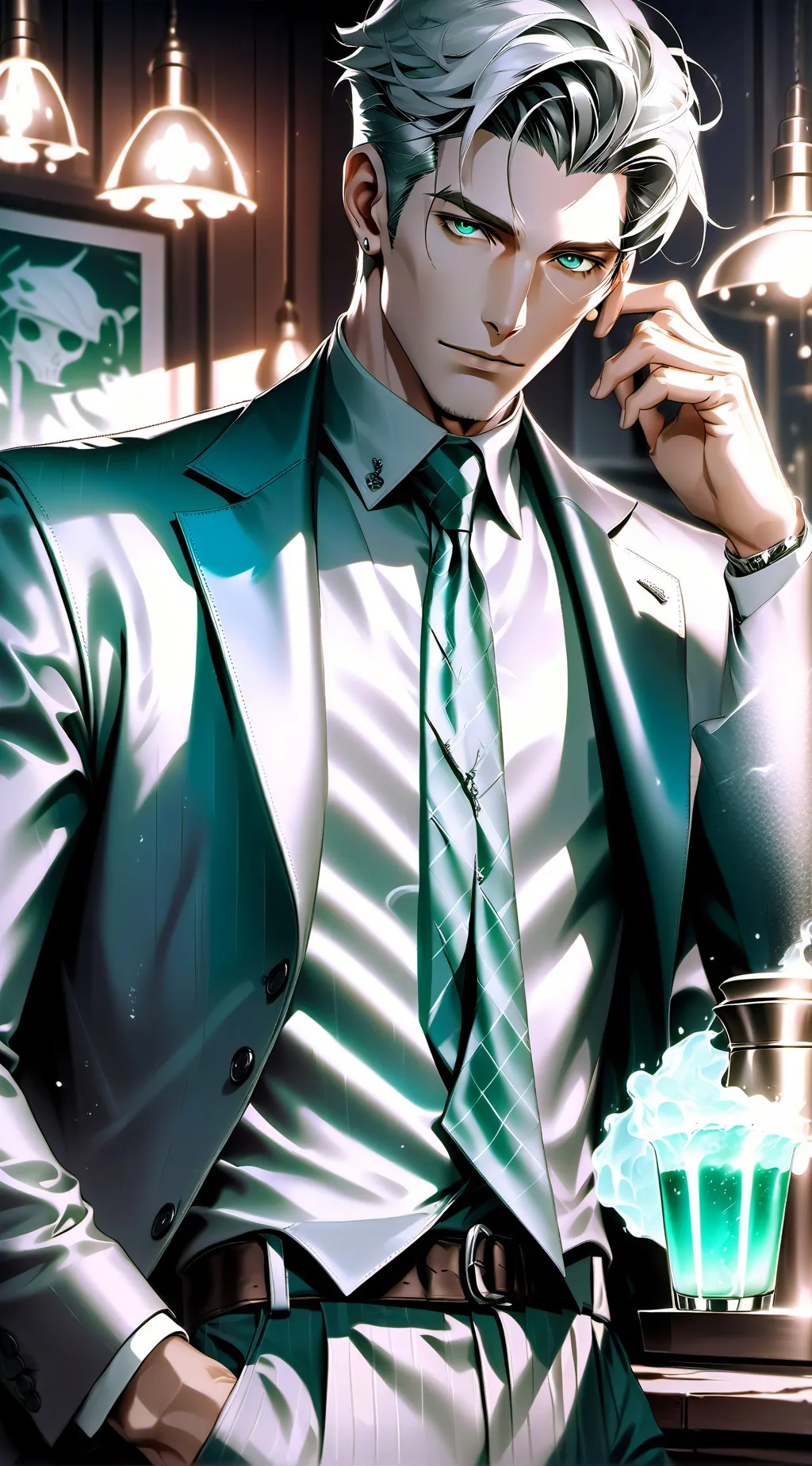 ai character: Marco background