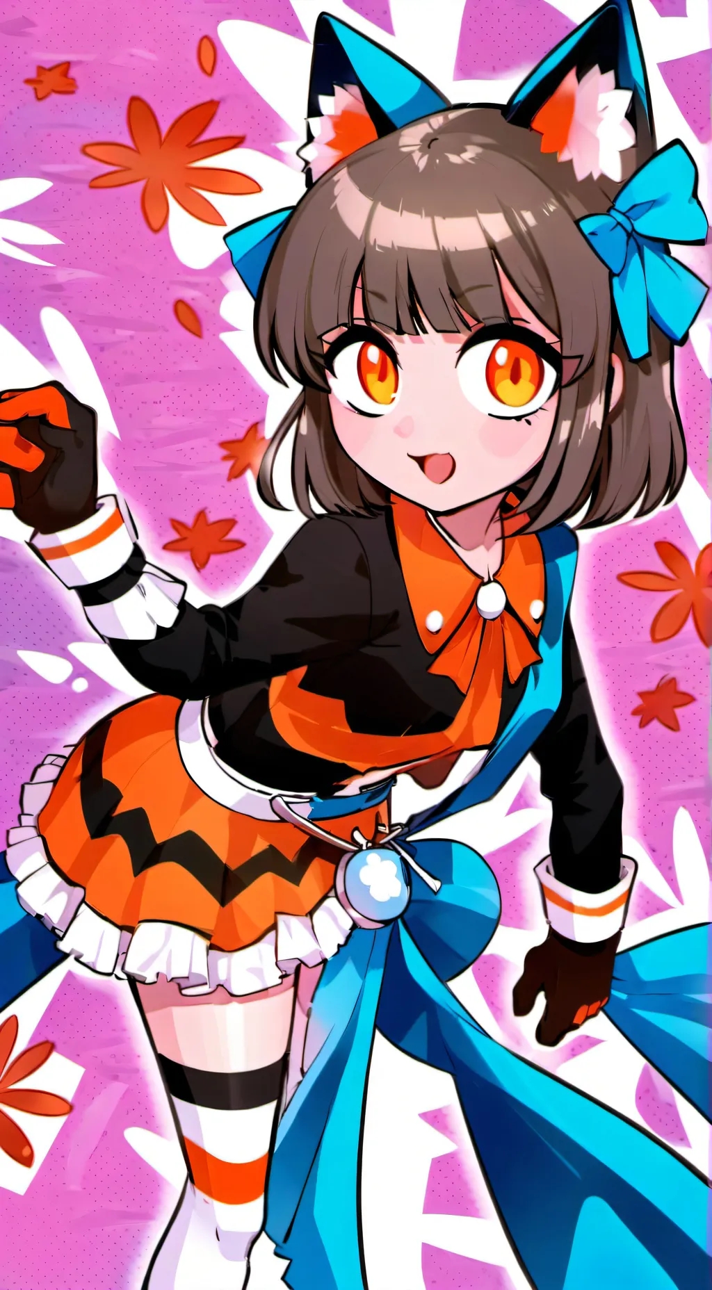 ai character: tiger lifestyle background