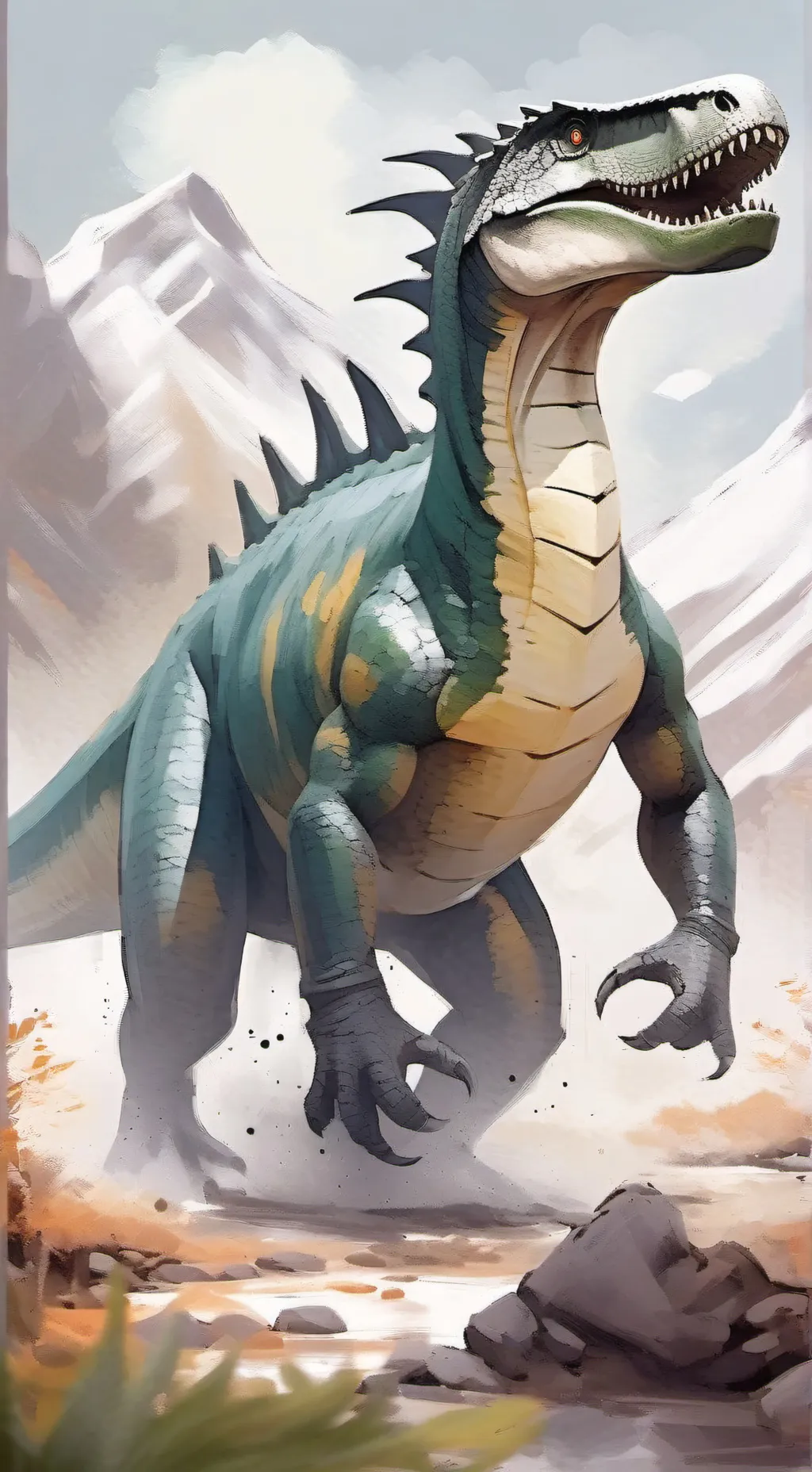 ai character: trodon background